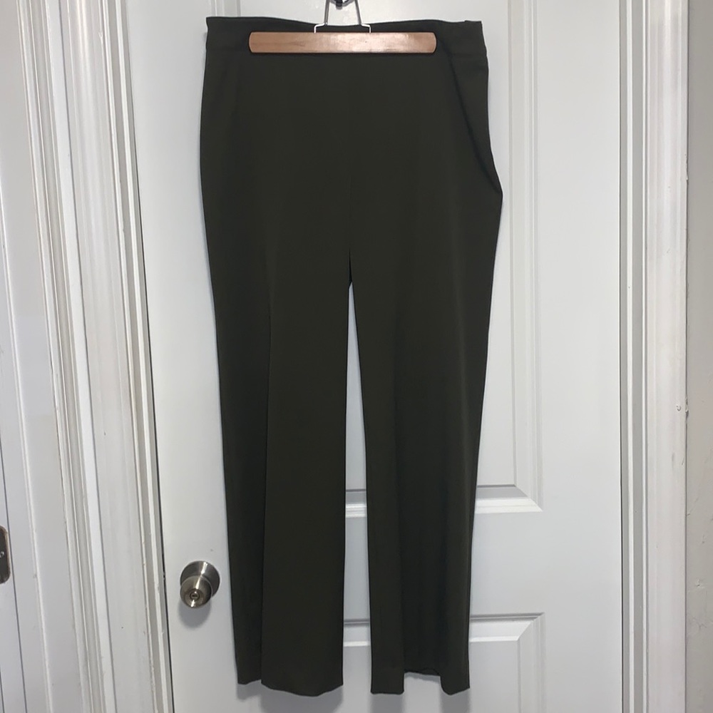 Virtue Army Green wide leg trouser SZ 12